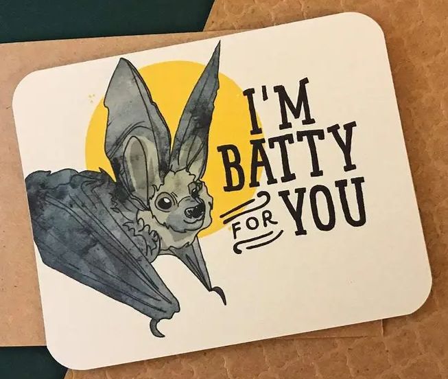 Batty For You Card