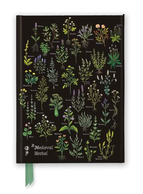 A Medieval Herbal Foiled Journal