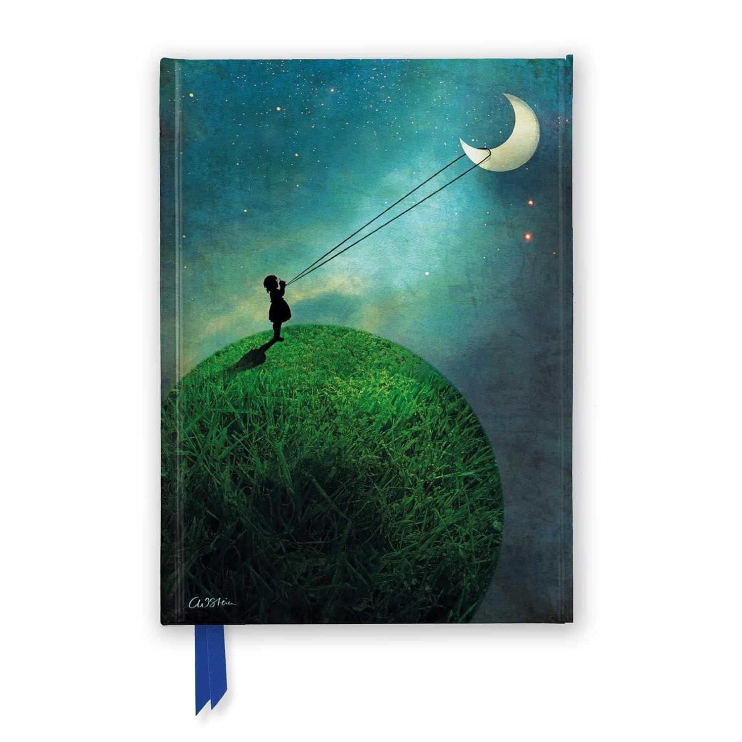 Chasing the Moon Foiled Journal