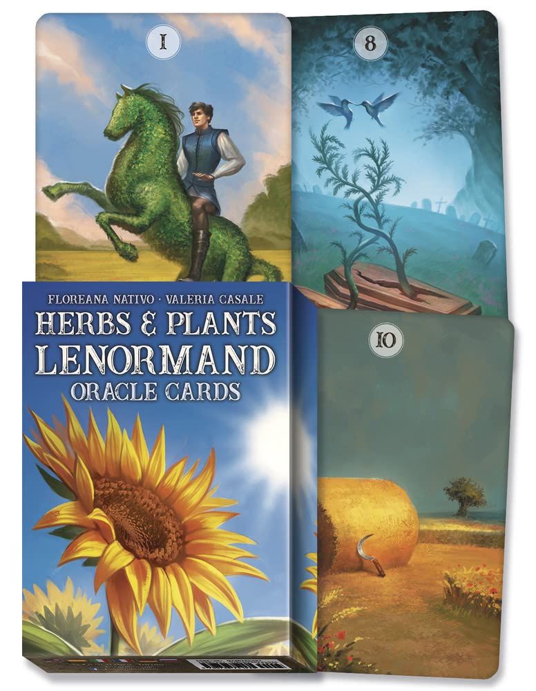 Herbs &amp; Plants Lenormand Oracle Cards