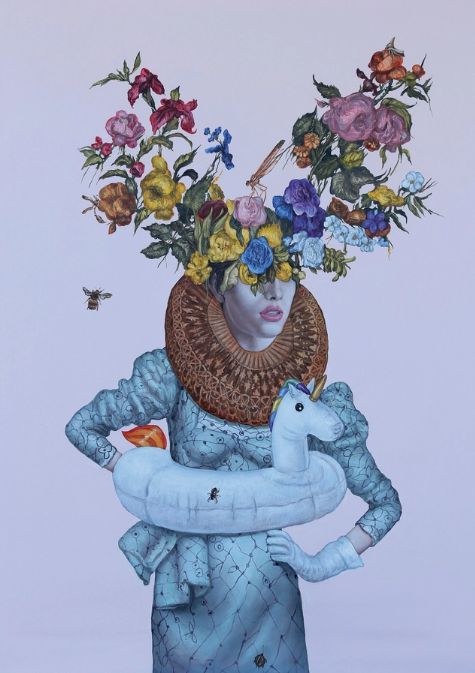 The Lady and the Unicorn Iii Notecard