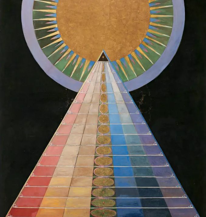 Hilma Af Klint Altarpiece, No. 1 Notecard