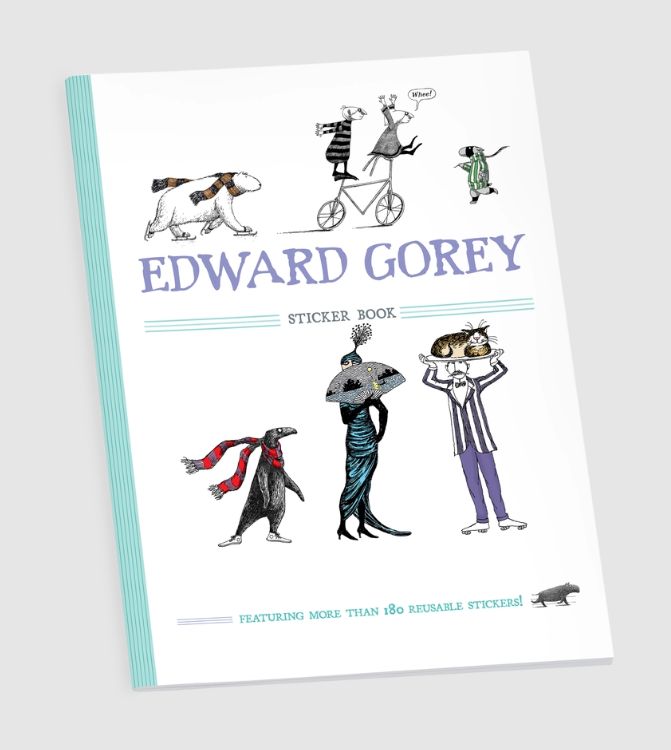 Edward Gorey Sticker Book