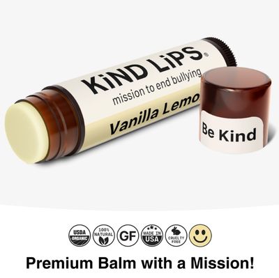 Vanilla Lemon Organic Lip Balm