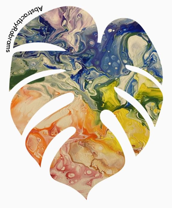 Rainbow Pride Monstera Sticker