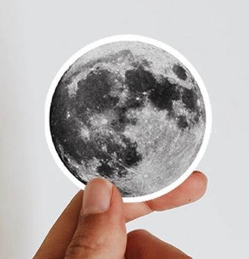 Moon Sticker