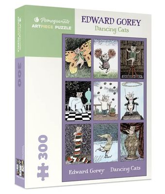 Edward Gorey: Dancing Cats 300-Piece Jigsaw Puzzle