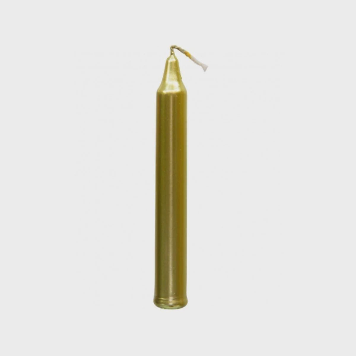 Metallic Chime Candle, Colour: Gold