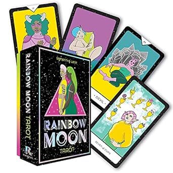 Rainbow Moon Tarot-78 Cards and Guidebook