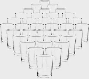 Clear Plain Glass Votive Holder
