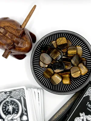 Gold Tiger Eye Pocket Stone