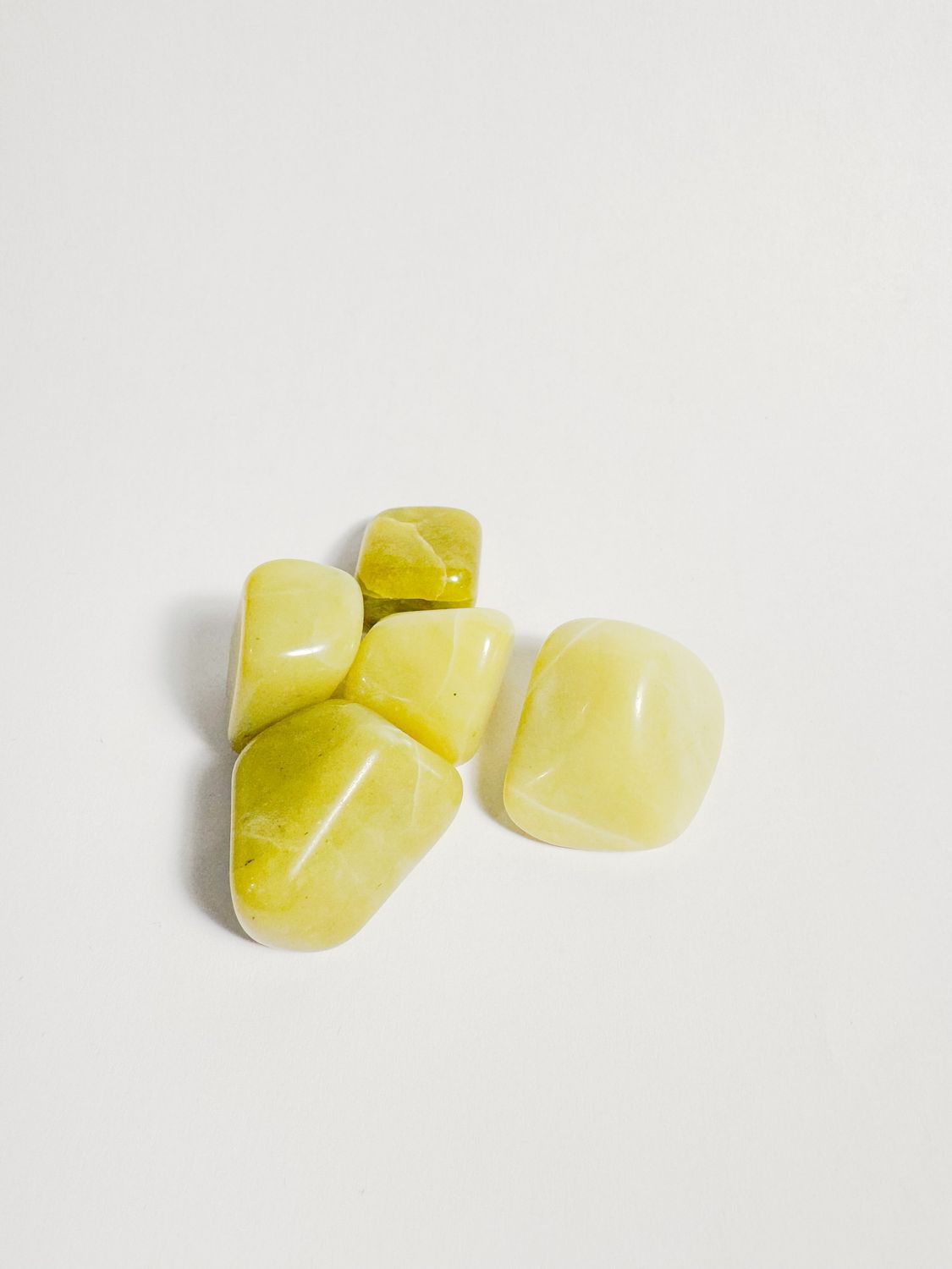 Serpentine Jade Tumbled Stone