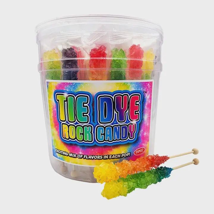 Rock Candy on a Stick, Colour: Tie Dye