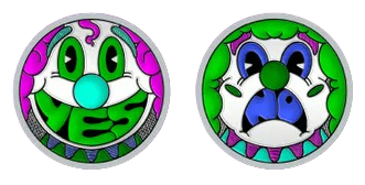 Inkromancy Bizarre Carnival Oracle Coin