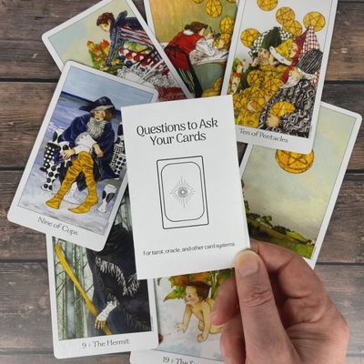 Questions to Ask Your Cards Zine