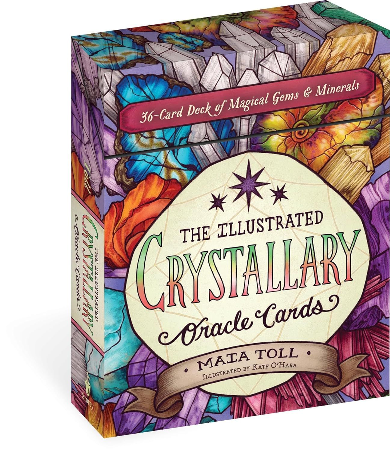 The Illustrated Crystallary Oracle Deck