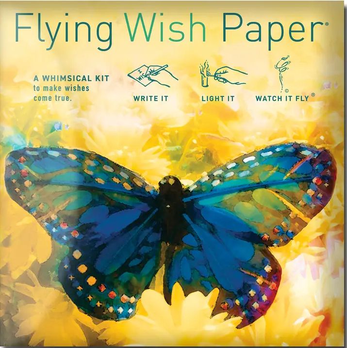 Royal Butterfly Flying Wish Paper