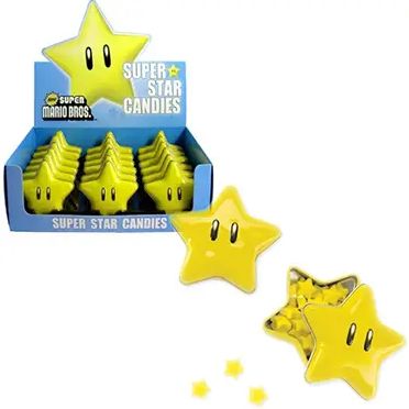 Super Star Sours Candy Tin