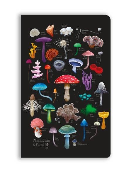 Anna Stead: Mushrooms &amp; Fungi Soft Touch Journal