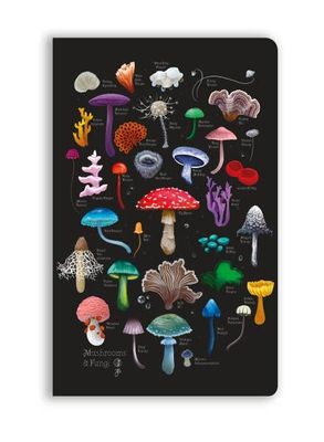 Anna Stead: Mushrooms &amp; Fungi Soft Touch Journal