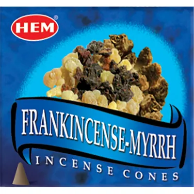 Frankincense &amp; Myrrh Incense Cones