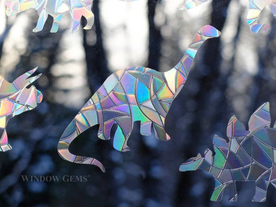 Dinosaur Window Clings