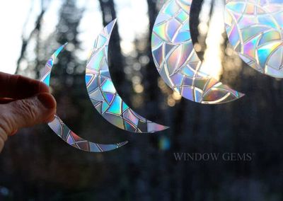Moon Phases Window Clings