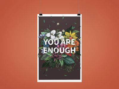 You Are Enough Poster