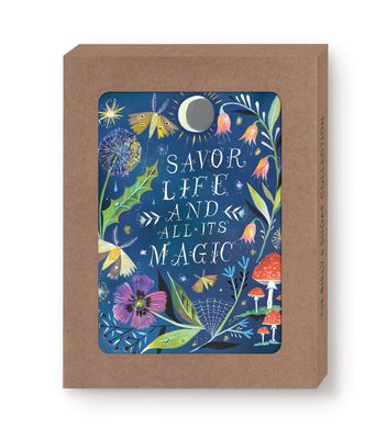 Savor Life Boxed Notecard - Set Of 10