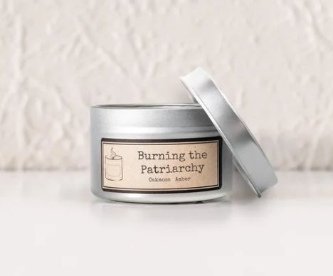 Burning the Patriarchy Candle