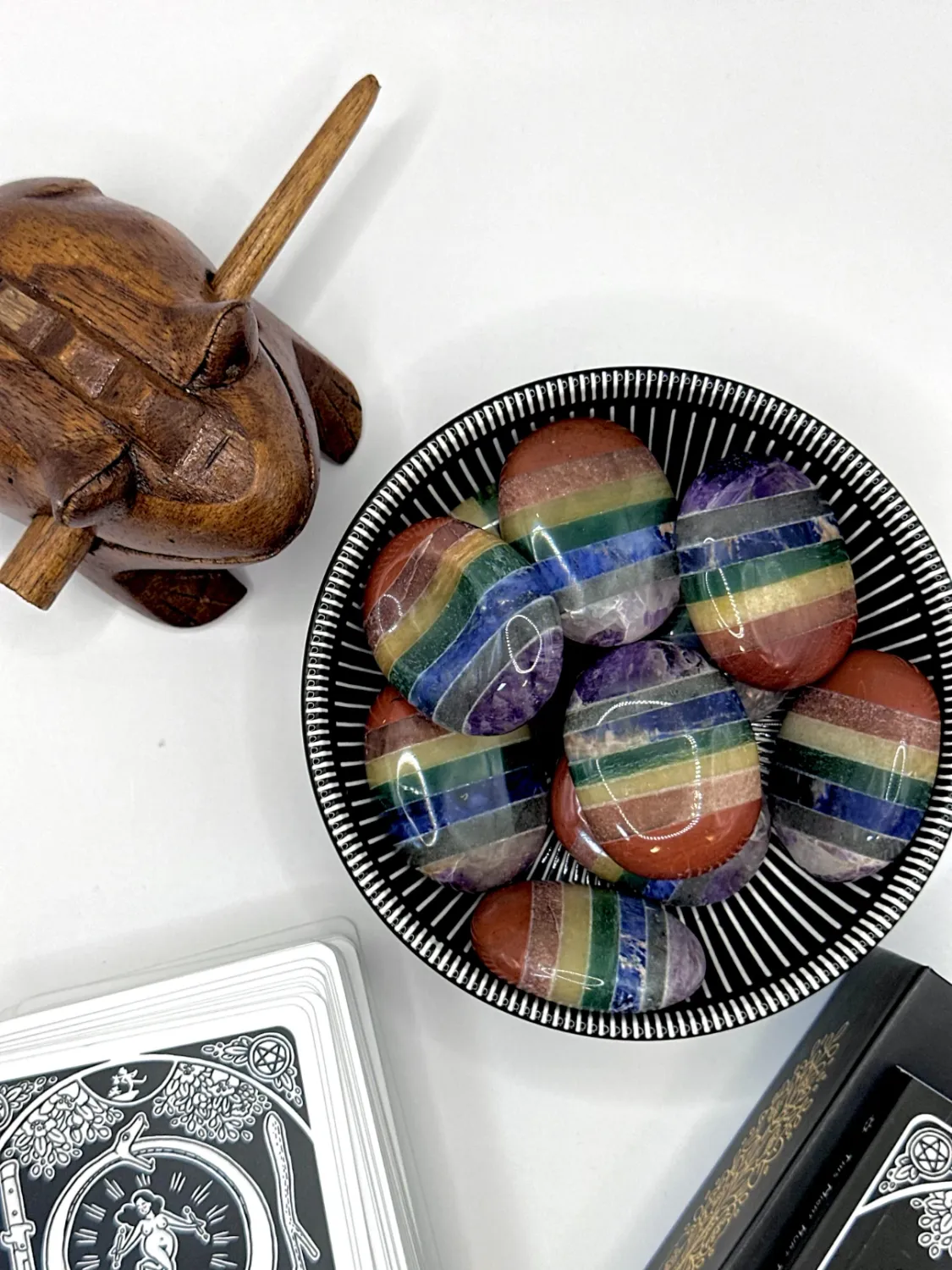Rainbow Worry Stone