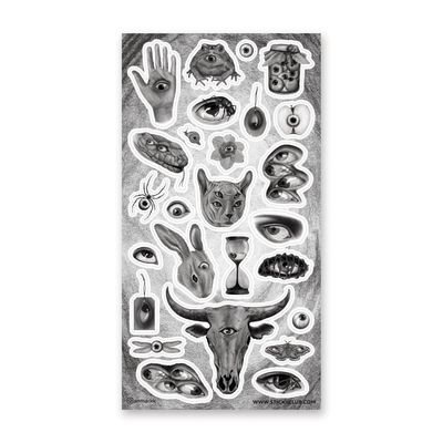 All Eyes Open Sticker Sheet