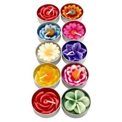 Scented Flower Tea Light Candles