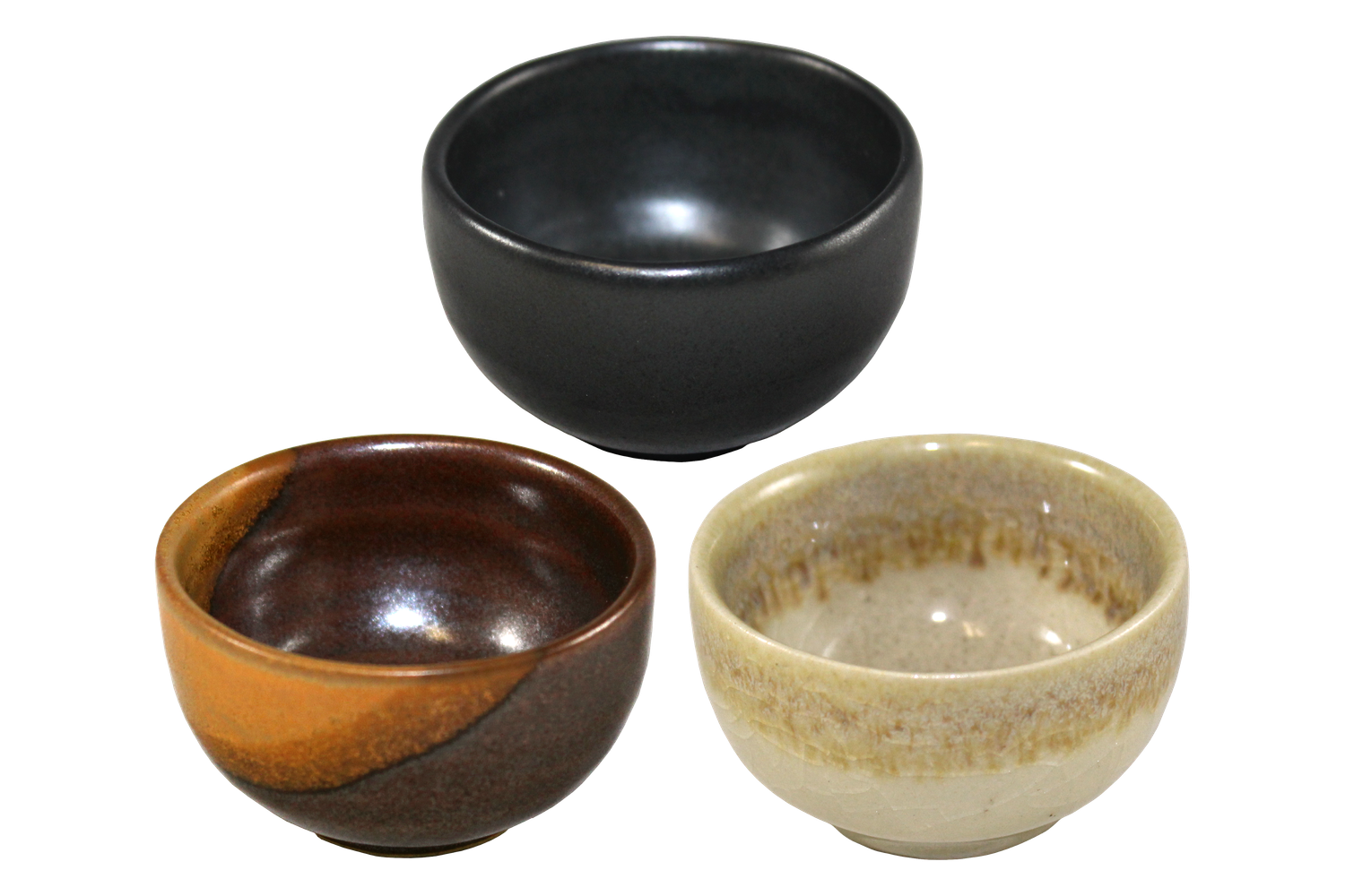 River Sand Ceramic Mini Bowls