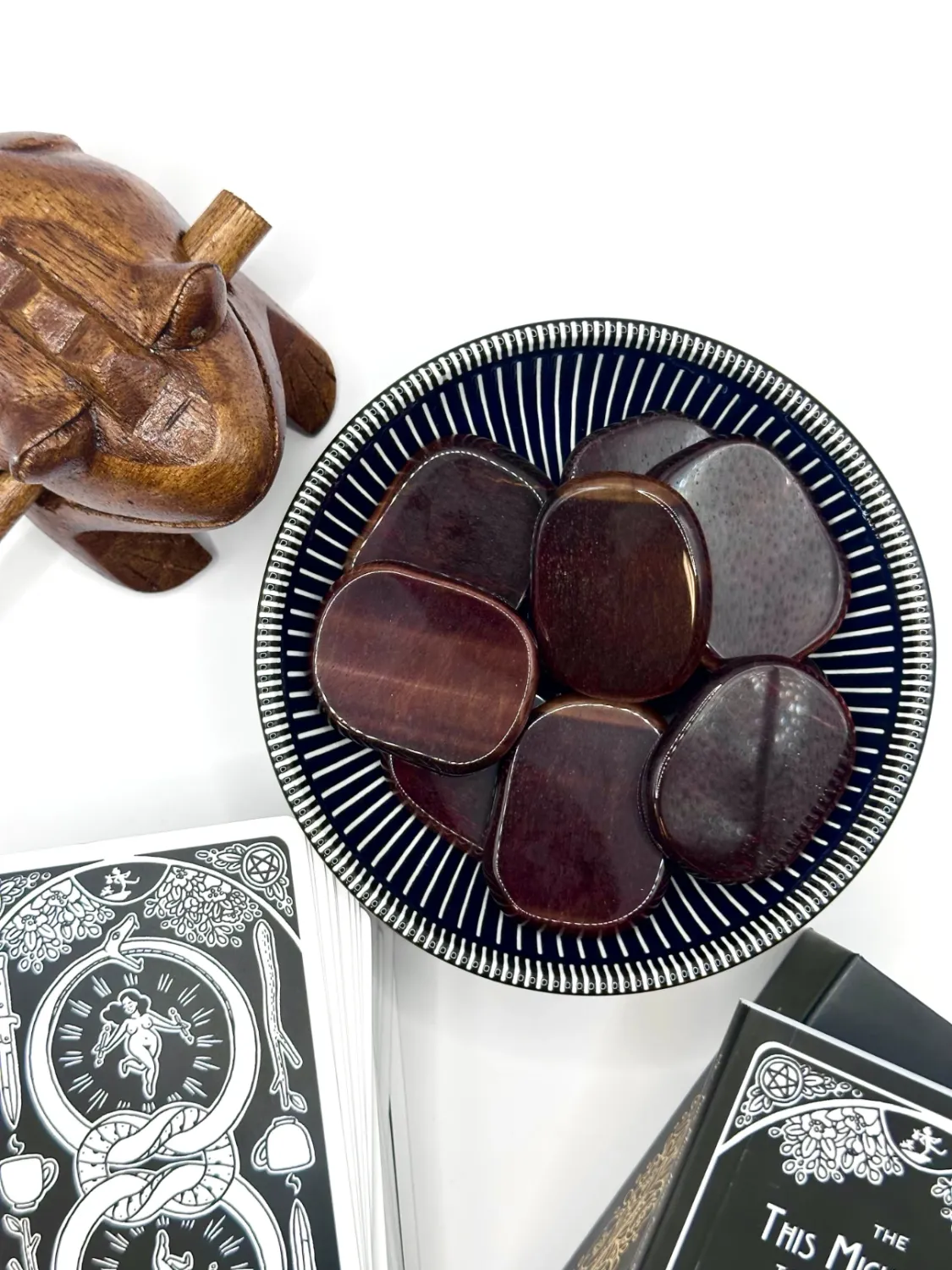 Red Tiger Eye Pocket Stone