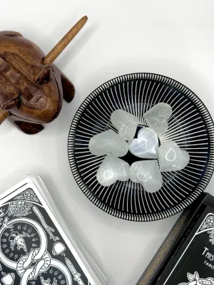 Selenite Heart