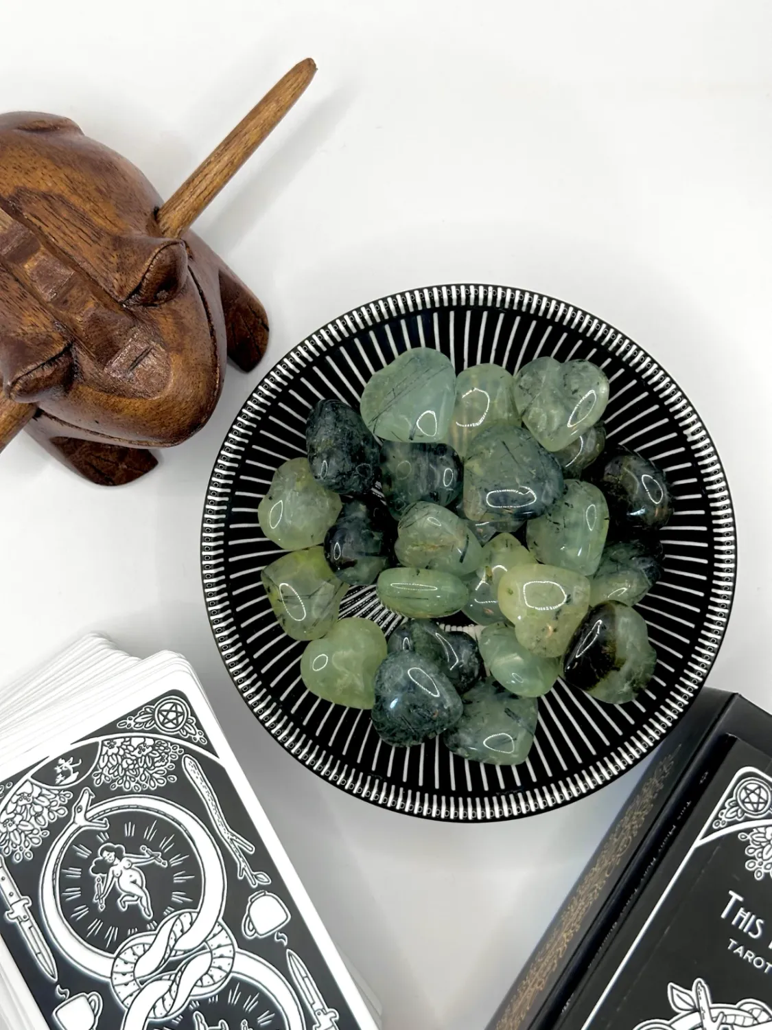 Prehnite Heart