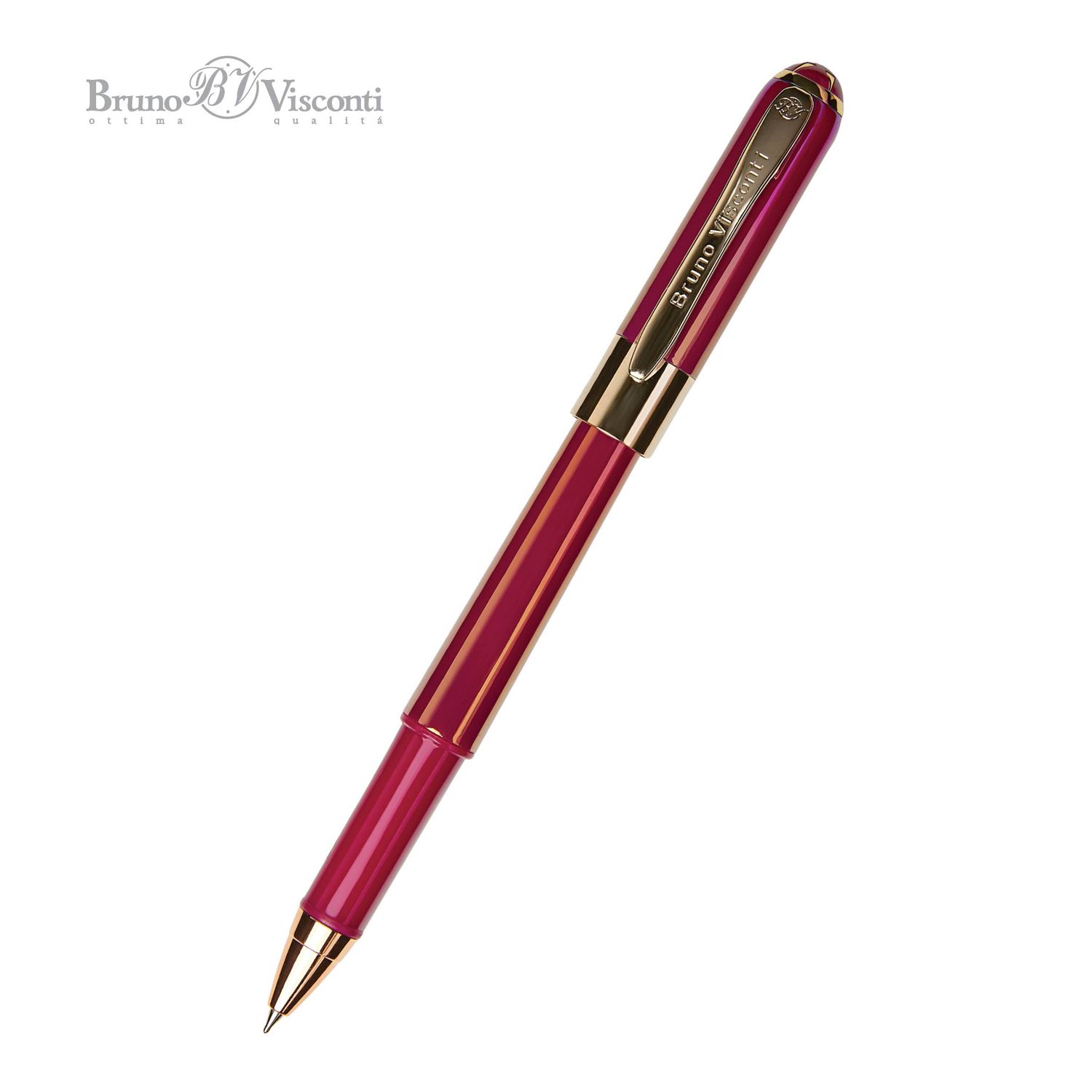 Monaco Ballpoint Pen - Pearlescent Burgundy