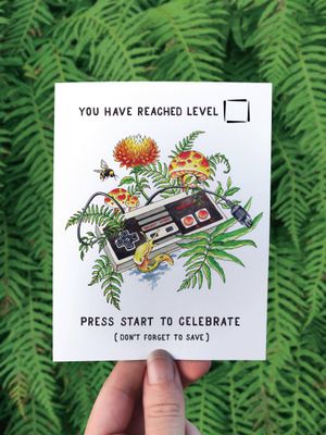Nature Nostalgia Birthday Card