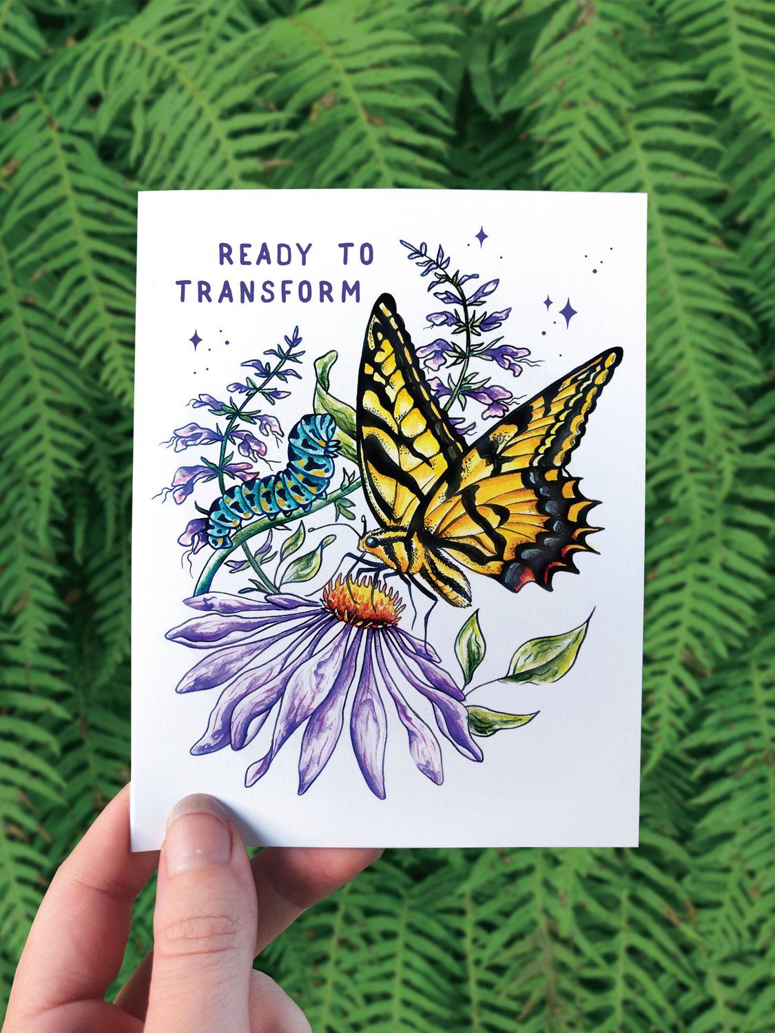 Ready to Transform Greeting Card