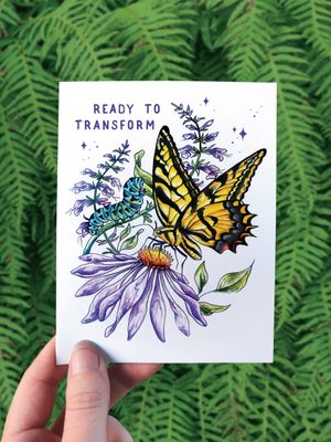 Ready to Transform Greeting Card