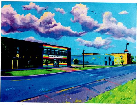 Alberta Postcard, Design: Moon Palace