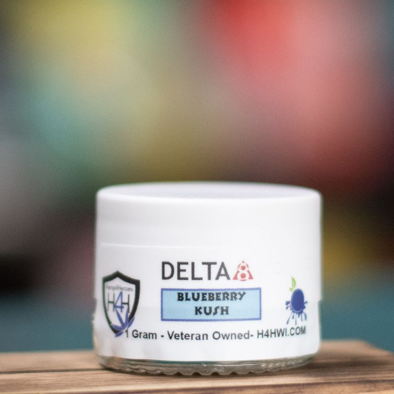 Delta 8 THC - Eybna Dab - Blueberry Kush 1g