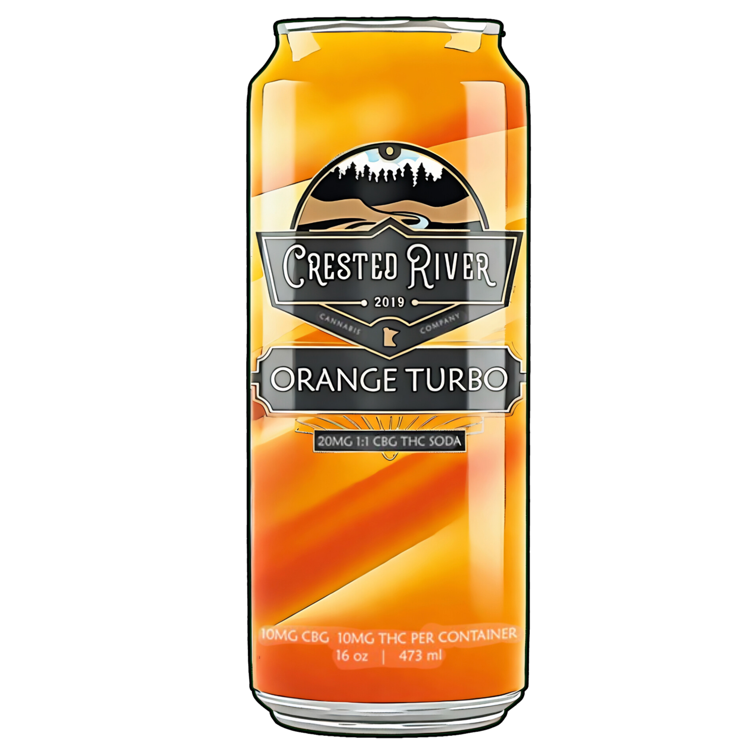 Delta 9 THC - Beverage - Orange Turbo