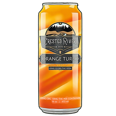 Delta 9 THC - Beverage - Orange Turbo