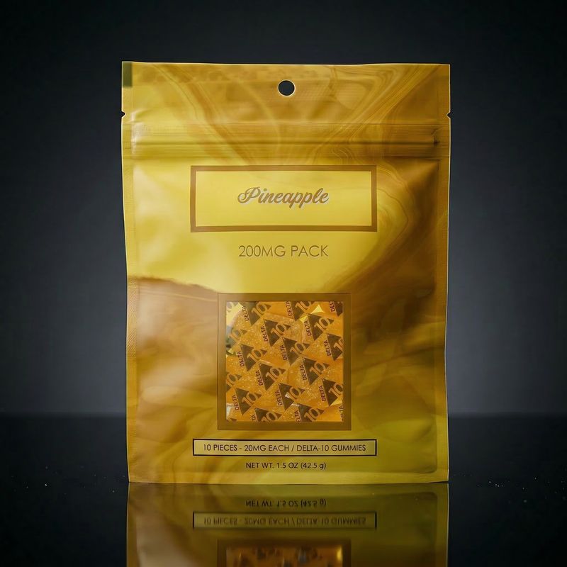 Delta 10 THC - Gummies - Pineapple 200mg