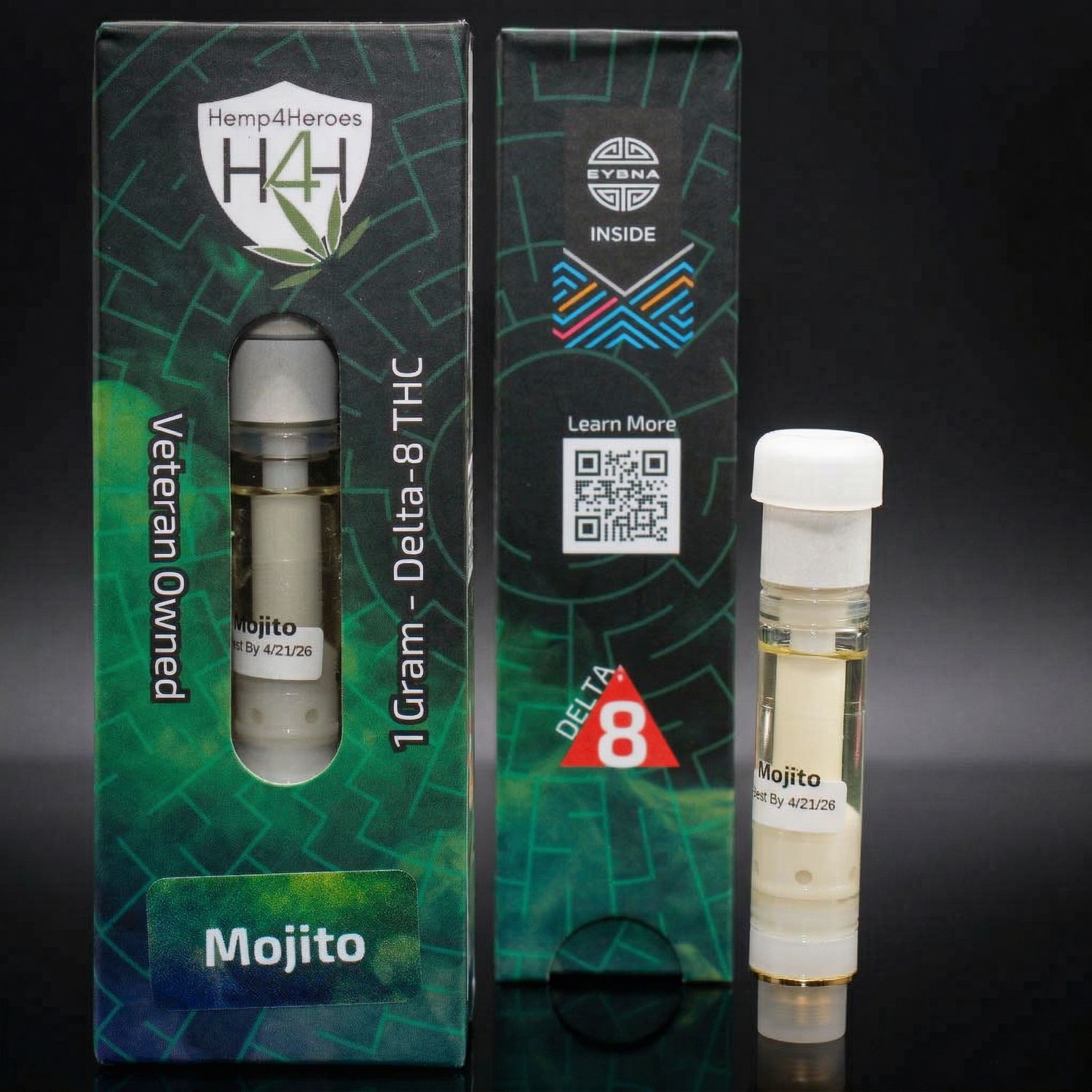 Delta 8 THC - Eybna Cartridge - Mojito 1g