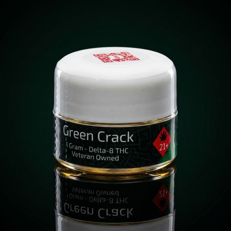 Delta 8 THC - Eybna Dab - Green Crack 1g