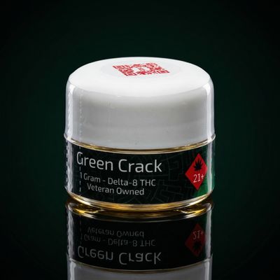 Delta 8 THC - Eybna Dab - Green Crack 1g