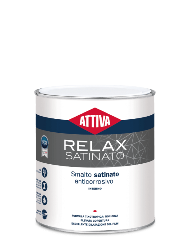 BOERO ATTIVA NEW RELAX  smalto sintetico SATINATO alto solido